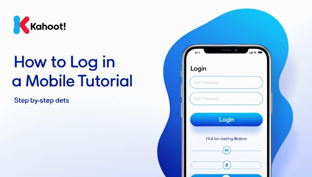 Tutorial for Logging in with Mobile App (Kahoot! App)